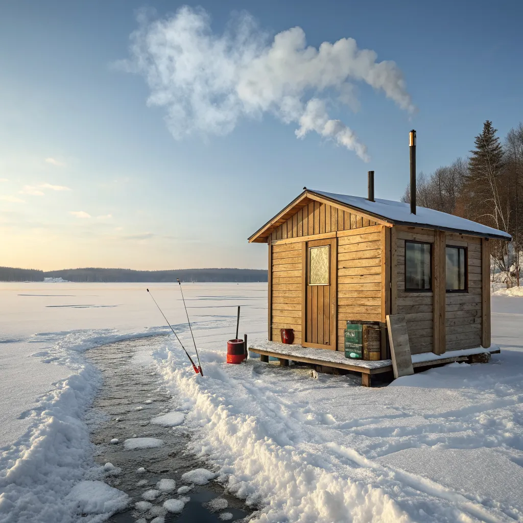 Ice Fishing Cabin
