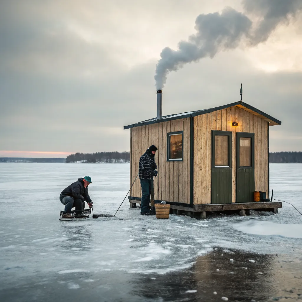 Ice Fishing Cabin